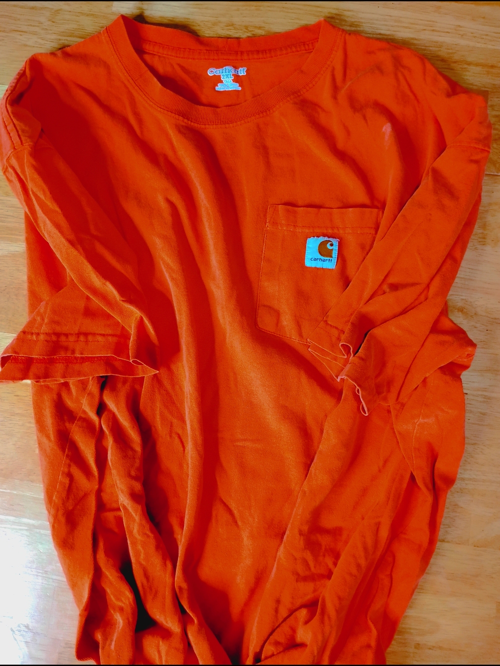 Carhartt Orange Pocket T-Shirt